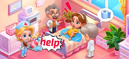 Hospital Madness: Clinic Games डाउनलोड करें – अपना क्लिनिक बनाएं - Screenshot 11