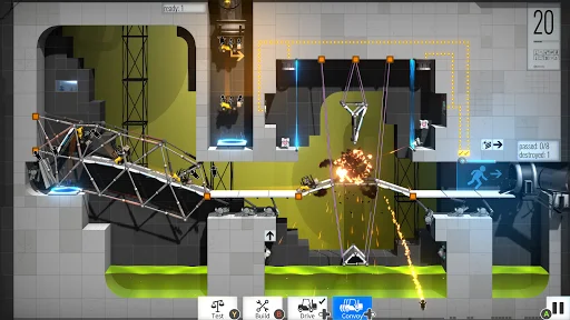 Bridge Constructor Portal डाउनलोड करें – बेहतरीन पहेली गेम - Screenshot 18