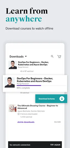 Udemy ऑनलाइन कोर्स ऐप डाउनलोड करें – AI, कोडिंग और स्किल्स सीखें - Screenshot 4
