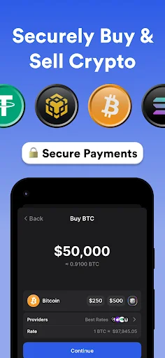 Gem Wallet डाउनलोड करें – सुरक्षित क्रिप्टो और बिटकॉइन वॉलेट - Screenshot 1