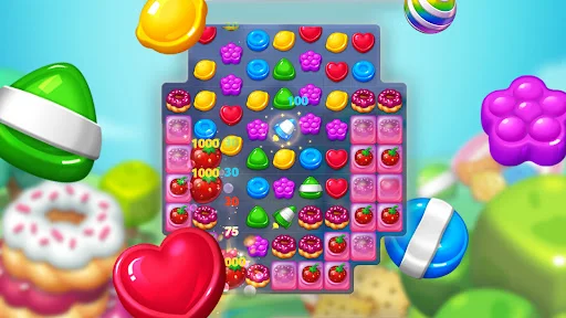Lollipop: Sweet Taste Match 3 डाउनलोड करें – बेहतरीन पहेली गेम - Screenshot 25