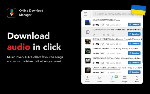 Online Download Manager: सबसे तेज़ वीडियो और फ़ाइल डाउनलोडर - Screenshot 2