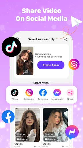 Funny Filters: FYP Challenge डाउनलोड करें – वायरल फिल्टर्स और फन वीडियो - Screenshot 6