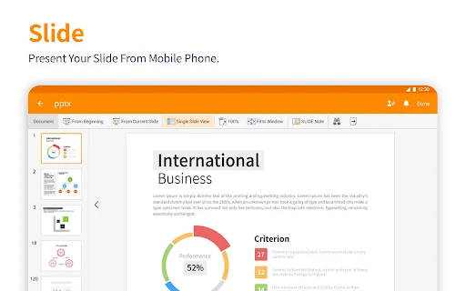 Polaris Office डाउनलोड करें – Android के लिए बेहतरीन ऑफिस सुइट - Screenshot 14