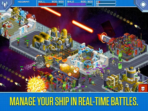 Star Command डाउनलोड करें – अंतरिक्ष जहाज के कैप्टन बनें और लड़ें - Screenshot 14