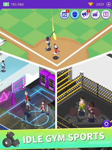 Idle GYM Sports डाउनलोड करें – बेस्ट जिम सिम्युलेटर गेम - Screenshot 11