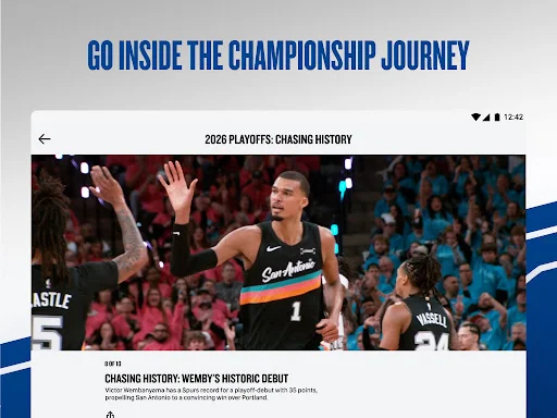 NBA: Live Games & Scores डाउनलोड करें – NBA मैच और अपडेट्स - Screenshot 30