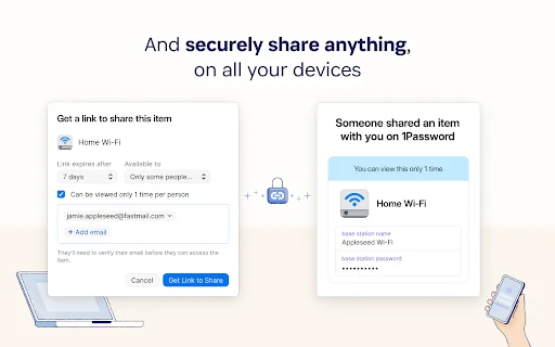 1Password Beta डाउनलोड करें – ब्राउज़र में सुरक्षित पासवर्ड मैनेजमेंट - Screenshot 4