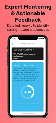 Interview Mastery & Job Skills डाउनलोड करें – AI इंटरव्यू तैयारी - Screenshot 4