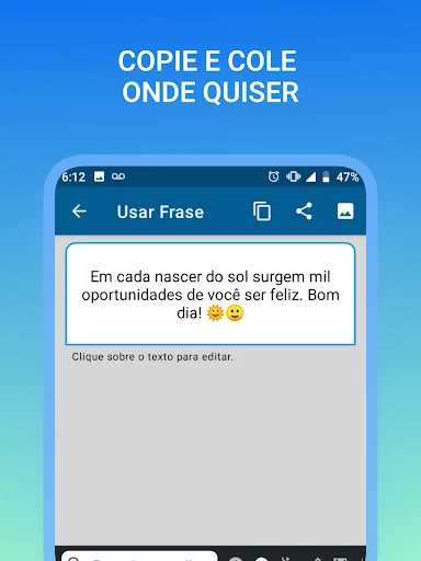 Frases para Status e WhatsApp डाउनलोड करें – बेहतरीन स्टेटस के लिए - Screenshot 8