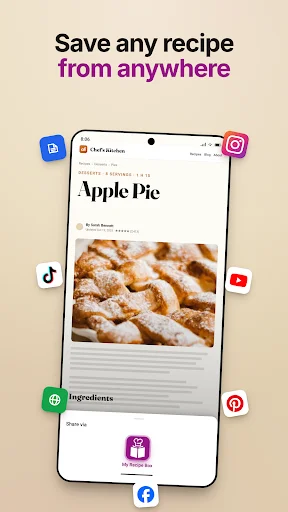 My Recipe Box डाउनलोड करें – अपना डिजिटल कुकबुक बनाएं - Screenshot 2