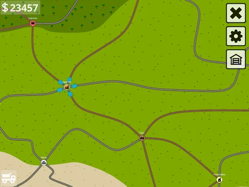 Mini Trucker APK डाउनलोड करें – बेहतरीन 2D ट्रक सिम्युलेटर गेम - Screenshot 18