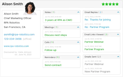 LinkedIn के लिए LeadLeaper डाउनलोड करें – व्यावसायिक ईमेल खोजें - Screenshot 2