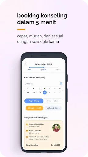 Bicarakan – मानसिक स्वास्थ्य परामर्श ऐप डाउनलोड करें | विशेषज्ञ मनोवैज्ञानिक - Screenshot 18