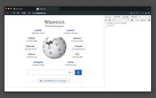 Always Active Window डाउनलोड करें – ब्राउज़र टैब को सक्रिय रखें - Screenshot 1