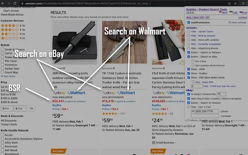 GRABLEY – Amazon और eBay के लिए सबसे अच्छा प्रोडक्ट रिसर्च टूल डाउनलोड करें - Screenshot 4