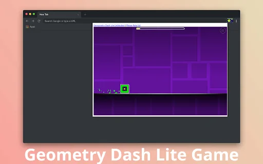 Geometry Dash Lite Chrome के लिए – अब अपने ब्राउज़र पर खेलें - Screenshot 3