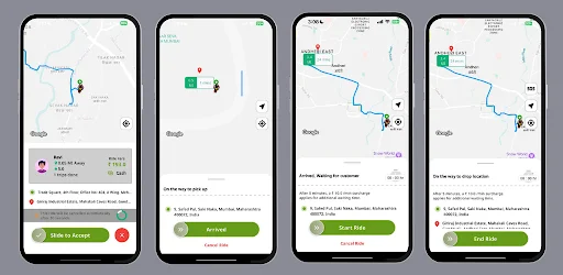 Traker – Partners Driver App डाउनलोड करें – डिलीवरी और राइड्स - Screenshot 2
