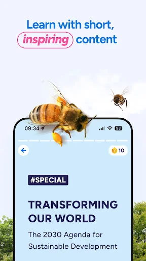 AWorld App डाउनलोड करें – सतत जीवनशैली और कार्बन फुटप्रिंट ट्रैकर - Screenshot 3