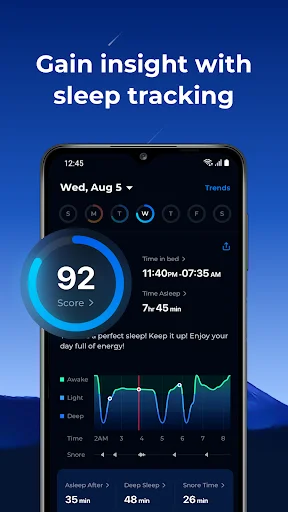 ShutEye: नींद ट्रैकर और स्नोर मॉनिटर डाउनलोड करें – बेहतर नींद पाएं - Screenshot 2