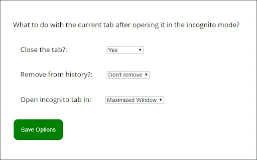 Go Incognito डाउनलोड करें – ब्राउज़िंग हिस्ट्री सुरक्षित रखें - Screenshot 2