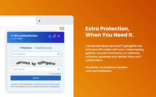 2FA Authenticator डाउनलोड करें – ब्राउज़र के लिए सुरक्षित 2-स्टेप वेरिफिकेशन - Screenshot 2