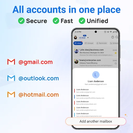 AI Email, Mail Cleaner – Maily डाउनलोड करें – स्मार्ट ईमेल टूल - Screenshot 2