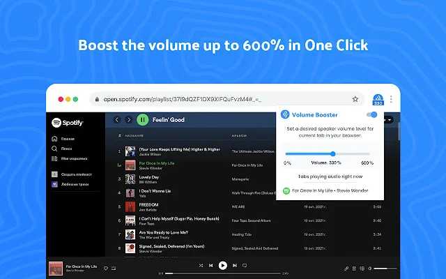 Volume Booster डाउनलोड करें – Chrome के लिए बेस्ट साउंड एम्पलीफायर - Screenshot 3