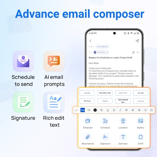 AI Email, Mail Cleaner – Maily डाउनलोड करें – स्मार्ट ईमेल टूल - Screenshot 5