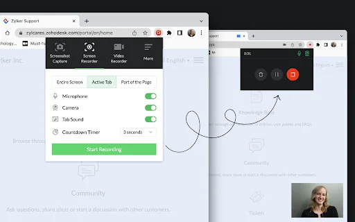 Zoho Annotator डाउनलोड करें – बेहतरीन स्क्रीन कैप्चर और एडिटिंग टूल - Screenshot 3