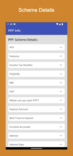 Financial Calculator India Pro डाउनलोड करें – भारतीय वित्तीय गणनाएँ - Screenshot 6