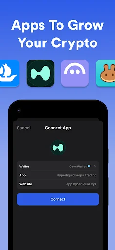 Gem Wallet डाउनलोड करें – सुरक्षित क्रिप्टो और बिटकॉइन वॉलेट - Screenshot 6