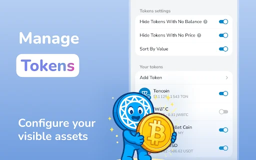MyTonWallet डाउनलोड करें – TON और TRON के लिए सबसे सुरक्षित क्रिप्टो वॉलेट - Screenshot 5