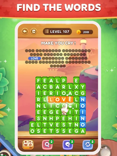 Word Tower – Premium Puzzle डाउनलोड करें – सर्वश्रेष्ठ शब्द खेल - Screenshot 9