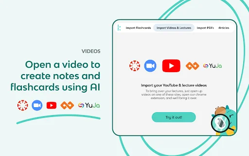Knowt Chrome Extension डाउनलोड करें – Quizlet इम्पोर्ट और AI नोट्स - Screenshot 3