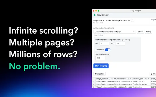 Easy Scraper डाउनलोड करें – सबसे तेज़ और आसान वेब स्क्रैपिंग टूल - Screenshot 2