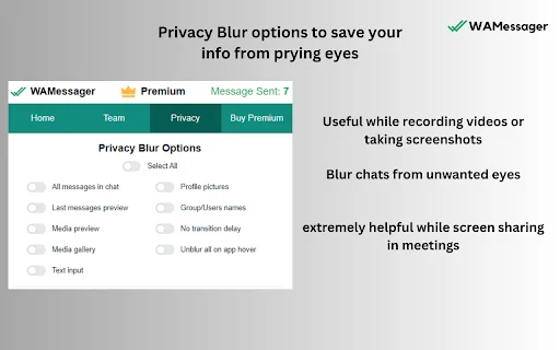 WA Bulk Message Sender डाउनलोड करें – WhatsApp मार्केटिंग टूल - Screenshot 3