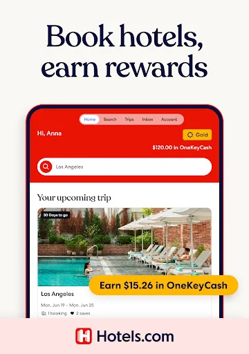 Hotels.com ऐप डाउनलोड करें – सस्ते होटल और ट्रैवल डील्स पाएं - Screenshot 7