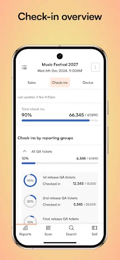 Humanitix for Hosts डाउनलोड करें – इवेंट चेक-इन के लिए सर्वश्रेष्ठ ऐप - Screenshot 3