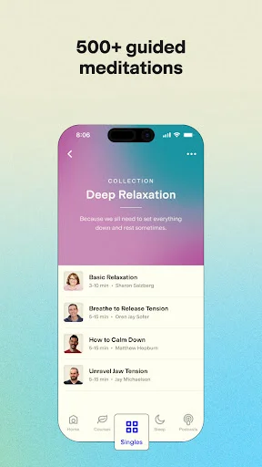 Happier Meditation ऐप डाउनलोड करें – तनाव कम करें और मानसिक शांति पाएं - Screenshot 7