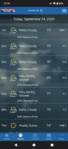 First Alert 6 Weather डाउनलोड करें – सटीक मौसम अपडेट - Screenshot 2
