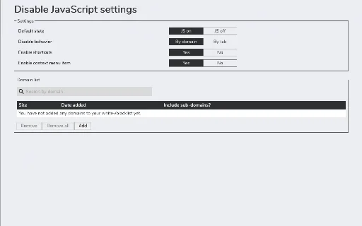 Disable JavaScript डाउनलोड करें – अपनी ब्राउज़िंग को सुरक्षित बनाएं - Screenshot 1