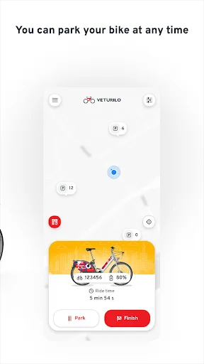 Veturilo डाउनलोड करें – वारसॉ पब्लिक बाइसिकल ऐप का उपयोग करें - Screenshot 5