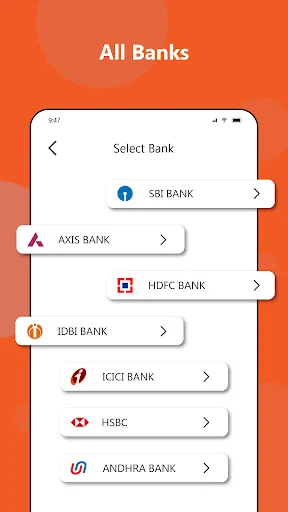 Check Balance: All Bank Balance ऐप डाउनलोड करें – बैंक बैलेंस चेक करें - Screenshot 9