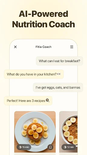 Fitia: Calorie Counter डाउनलोड करें – बेहतरीन डाइट और फिटनेस प्लान - Screenshot 3