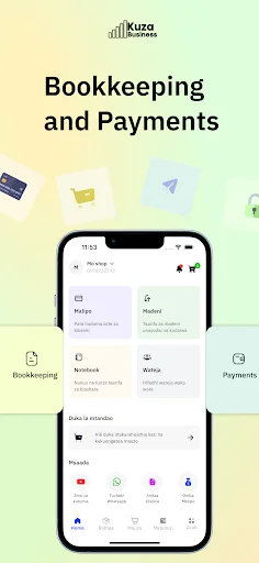 Kuza Business डाउनलोड करें – छोटे व्यवसाय प्रबंधन के लिए सर्वश्रेष्ठ ऐप - Screenshot 1