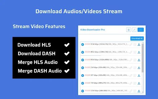 Video Downloader Pro डाउनलोड करें – सभी वीडियो के लिए बेस्ट टूल - Screenshot 3