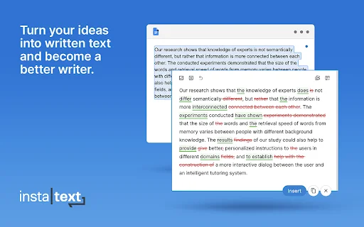 InstaText डाउनलोड करें – अपनी अंग्रेजी लेखन में सुधार करें - Screenshot 4