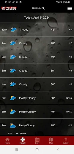 WEEK 25 First Alert Weather डाउनलोड करें – सटीक मौसम अपडेट - Screenshot 2
