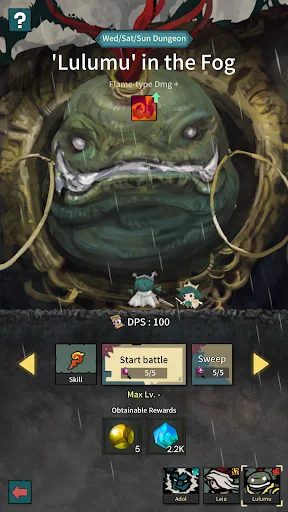 Tap Dragon: Little Knight Luna डाउनलोड करें – बेहतरीन Idle RPG गेम - Screenshot 16